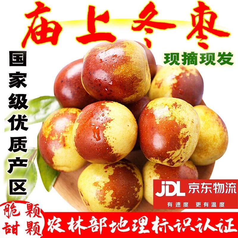 高品质丰收京东物流现摘2025新鲜冬枣1-5斤装大枣脆甜