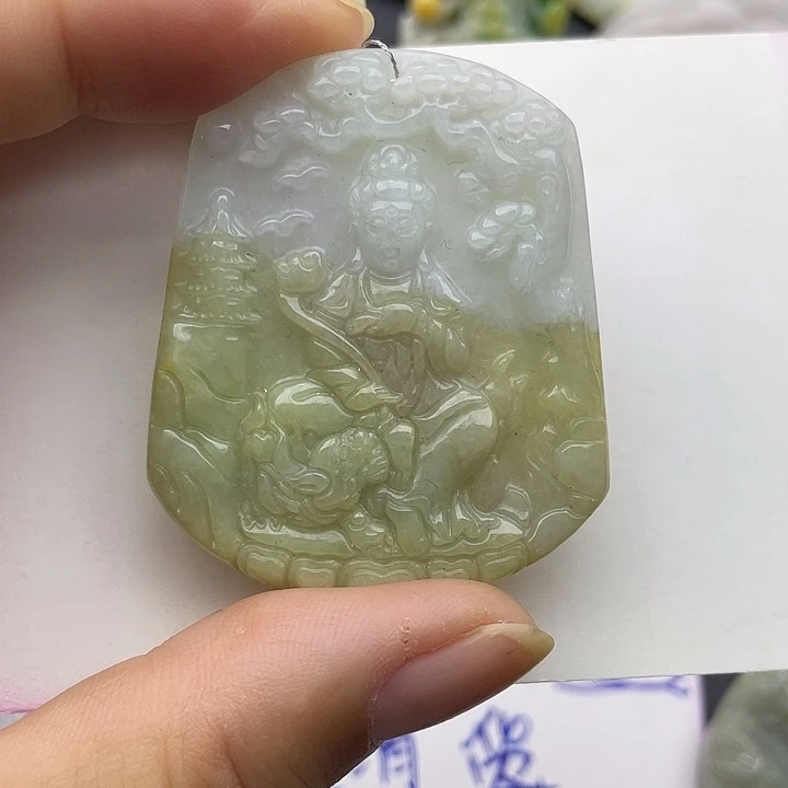 翡翠未镶嵌颈饰天然翡翠