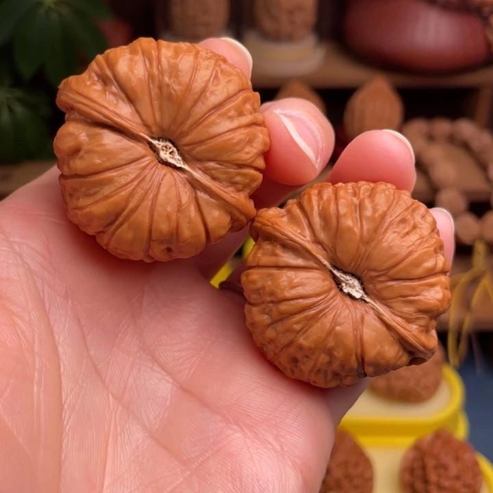 文玩核桃把件全品南瓜墩43