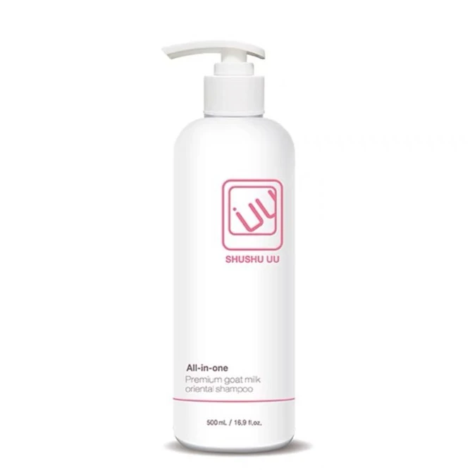 清爽，大油头一定要试试！白色山羊奶多效洗发水500ml