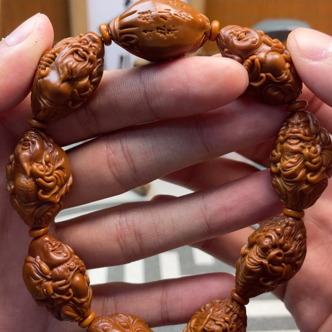 橄榄核手串/手链橄榄核雕工艺手串5119