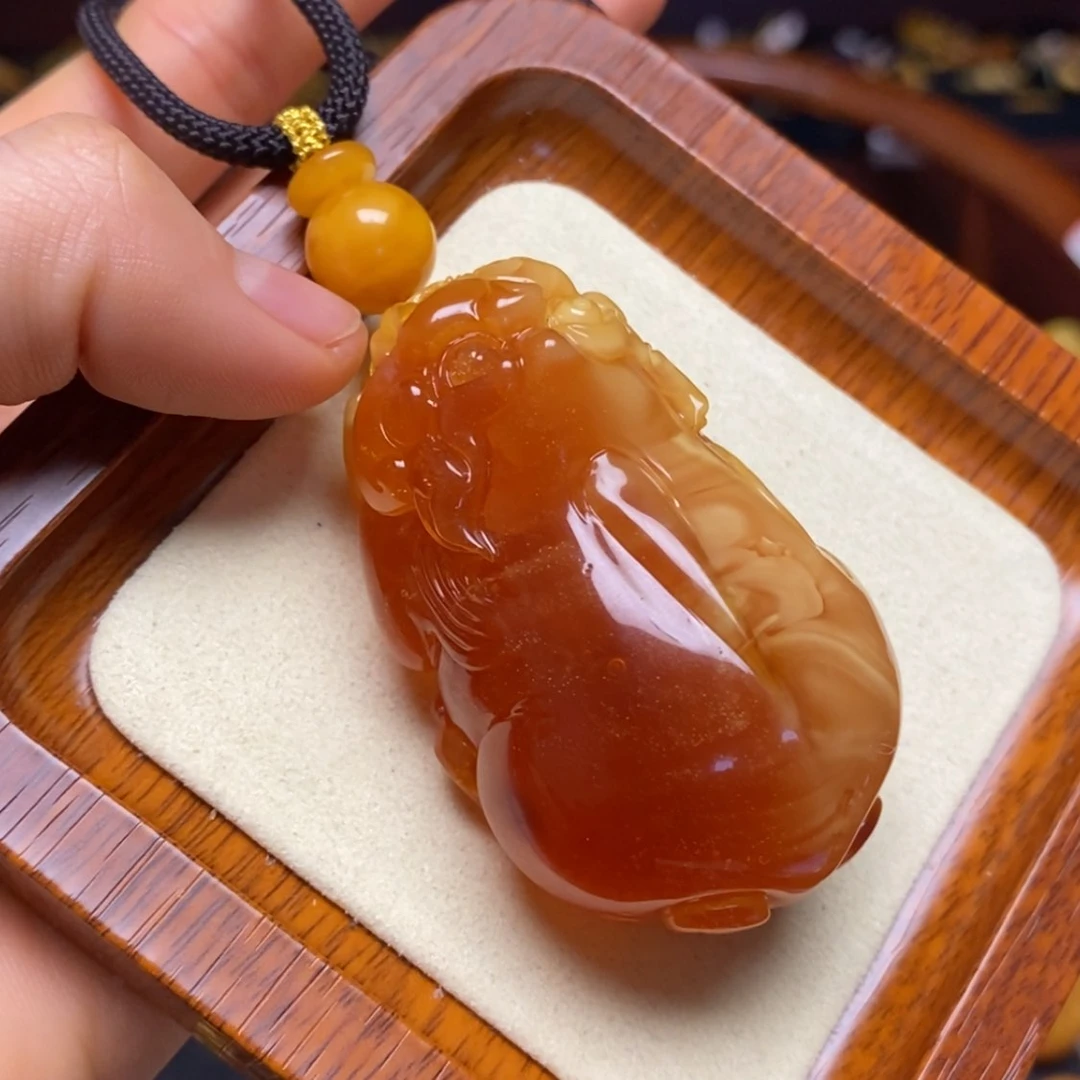 【闪购商品】蜜蜡颈饰未镶嵌项链