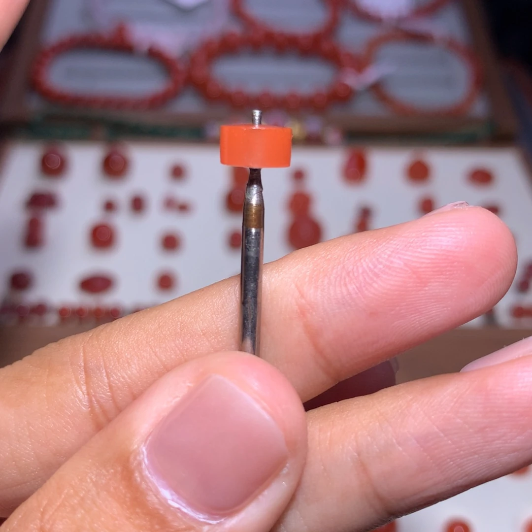 南红玛瑙药片7×4未镶嵌