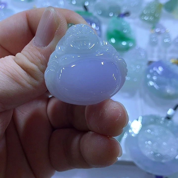 翡翠未镶嵌颈饰天然翡翠A货吊坠