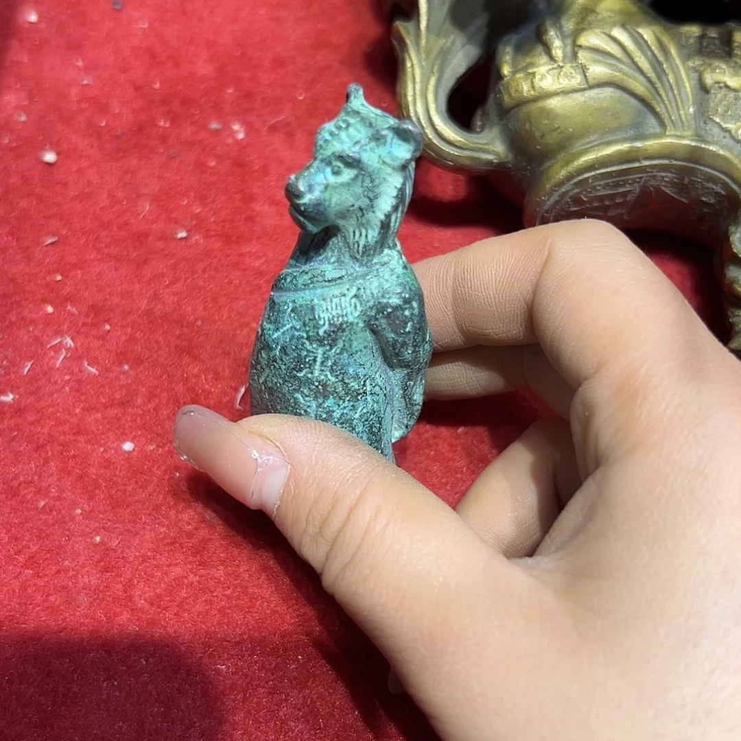 黄铜摆件,文房摆件工艺品火**花