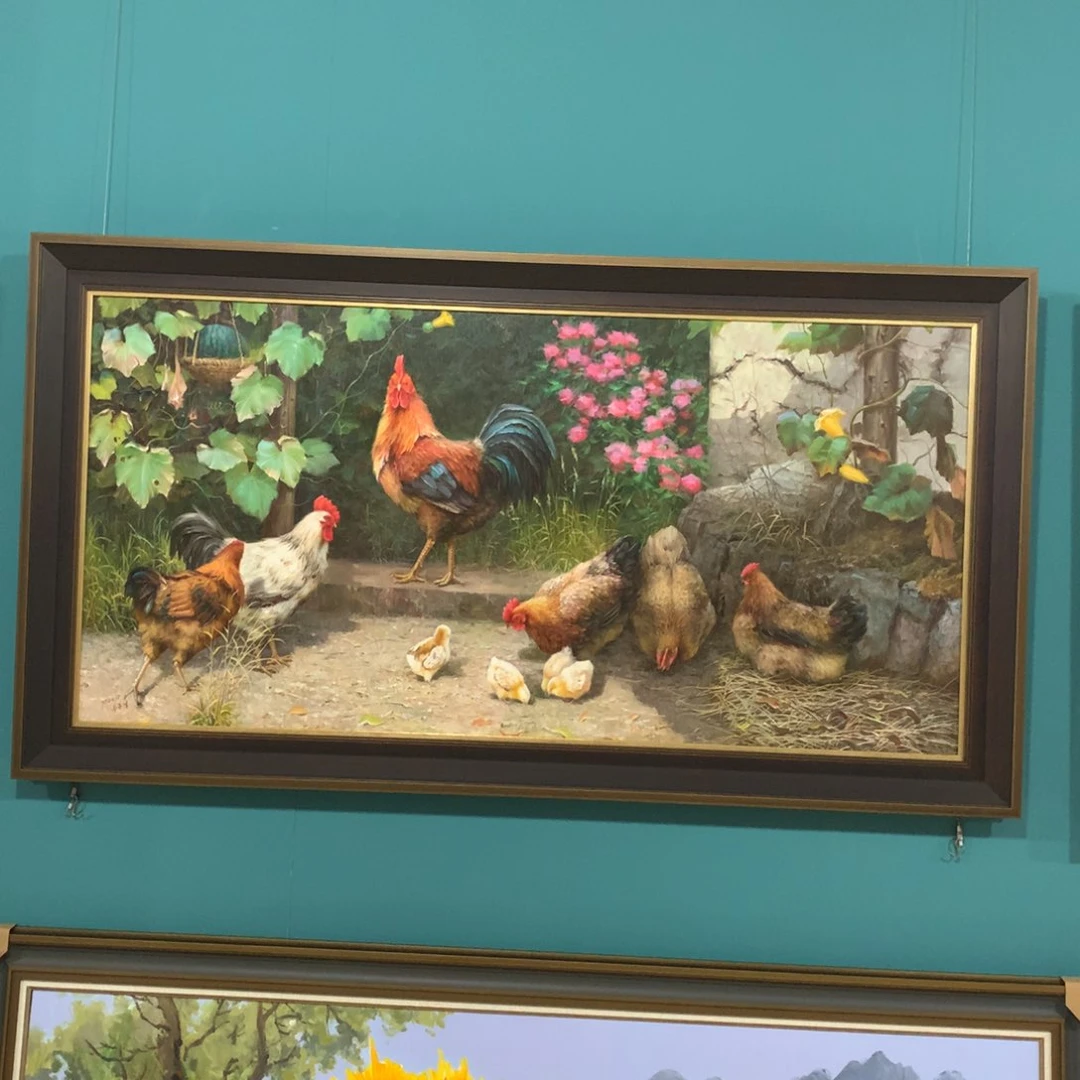 油画礻**犭油画作品原创作品