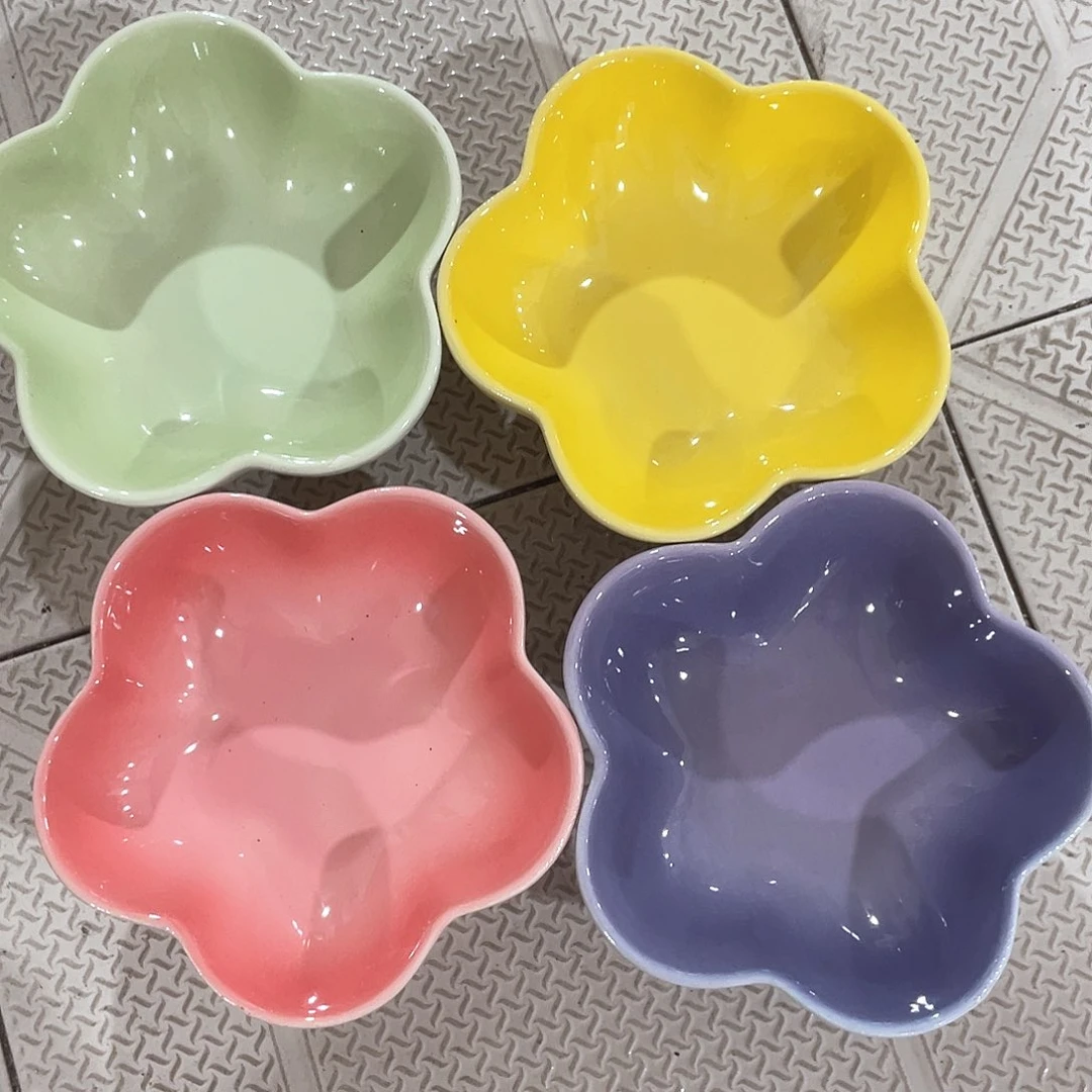 瓷片微瑕陶瓷餐具2个装