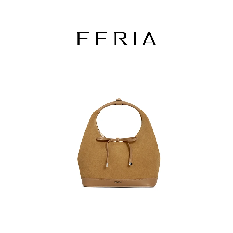 FERIA【芭蕾手提包】FE508B209韩国小众品牌简约通勤包包