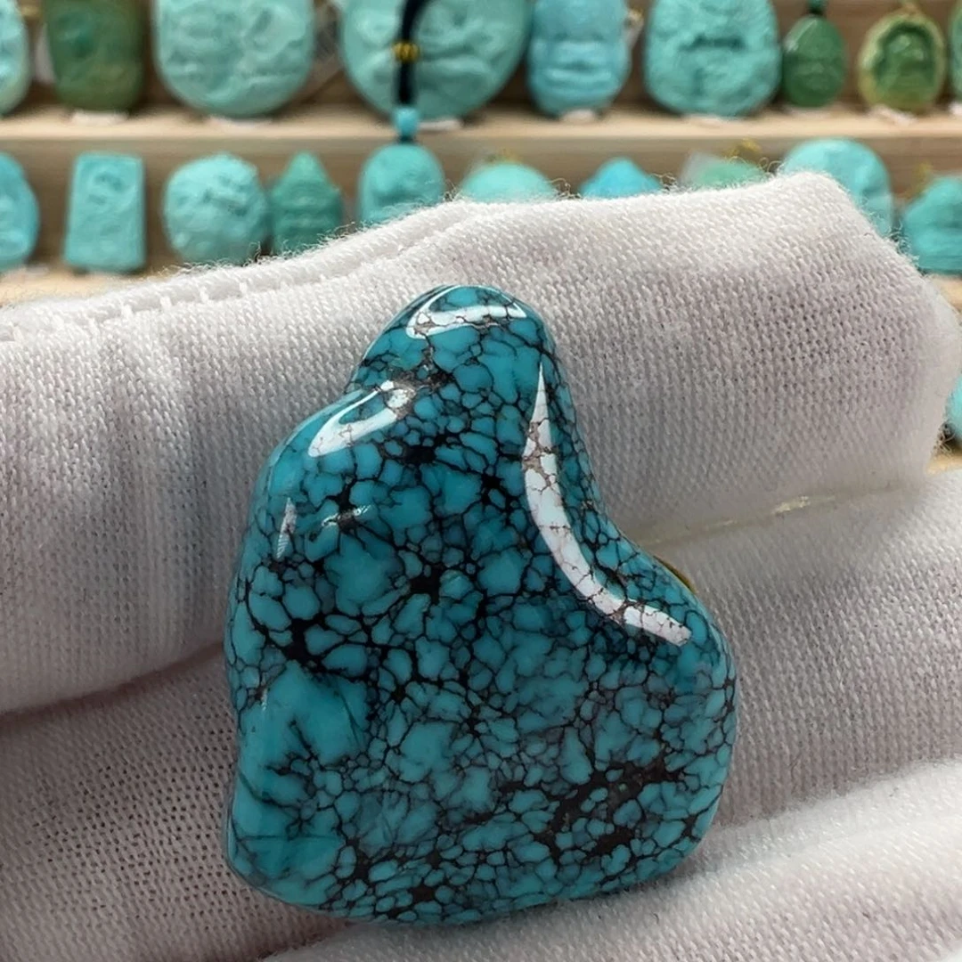 未镶嵌绿松石随形23.4mm