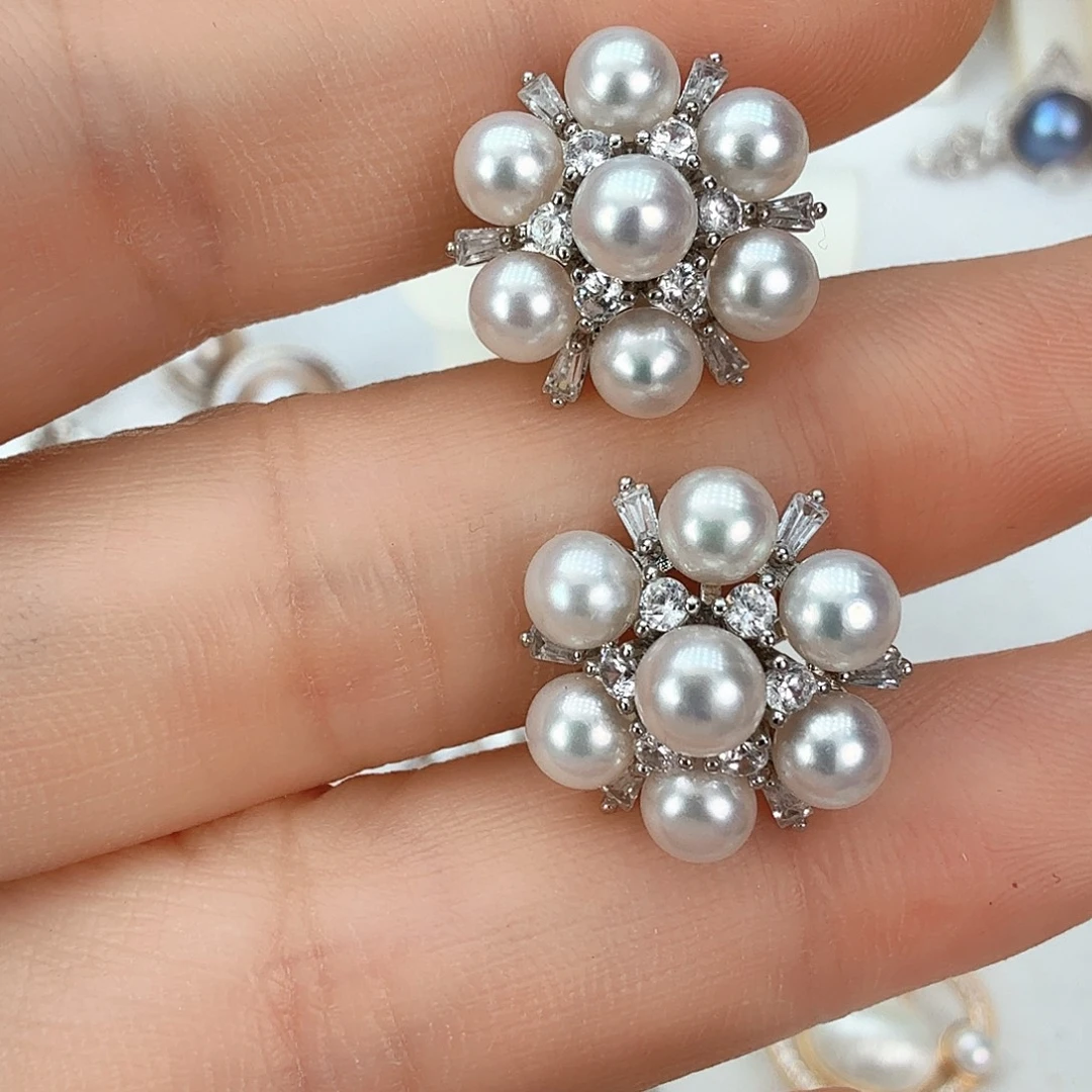 耳饰淡水珍珠未镶嵌