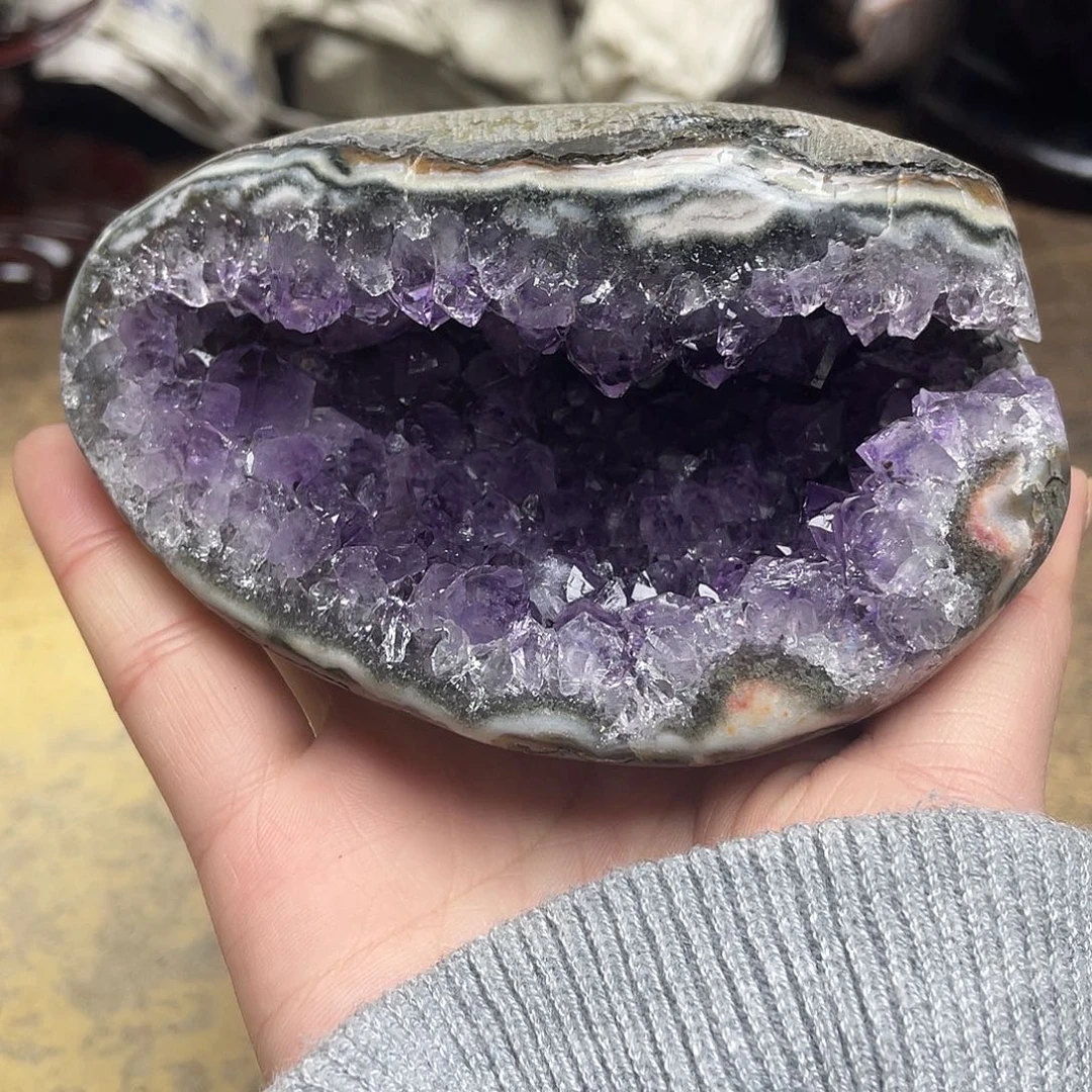 紫晶大型摆件（非配饰）未镶嵌