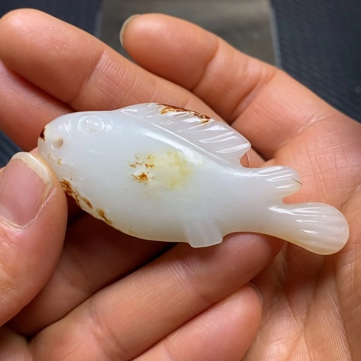 和田玉挂件未镶嵌玄**缘