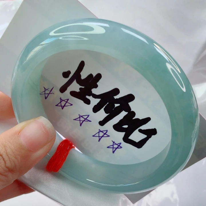 翡翠未镶嵌手镯强推