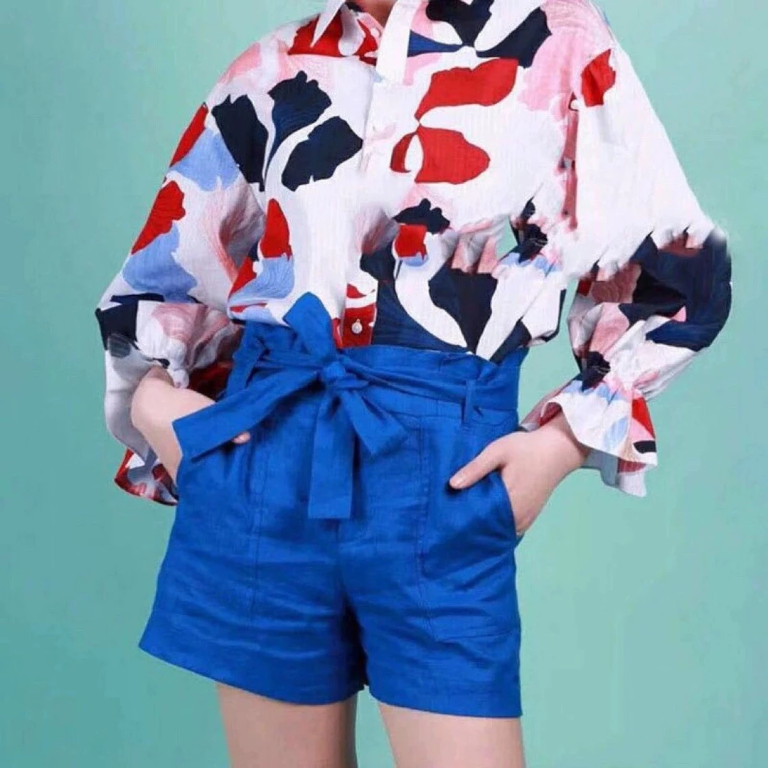 不支持退换/亚麻短裤 5100077