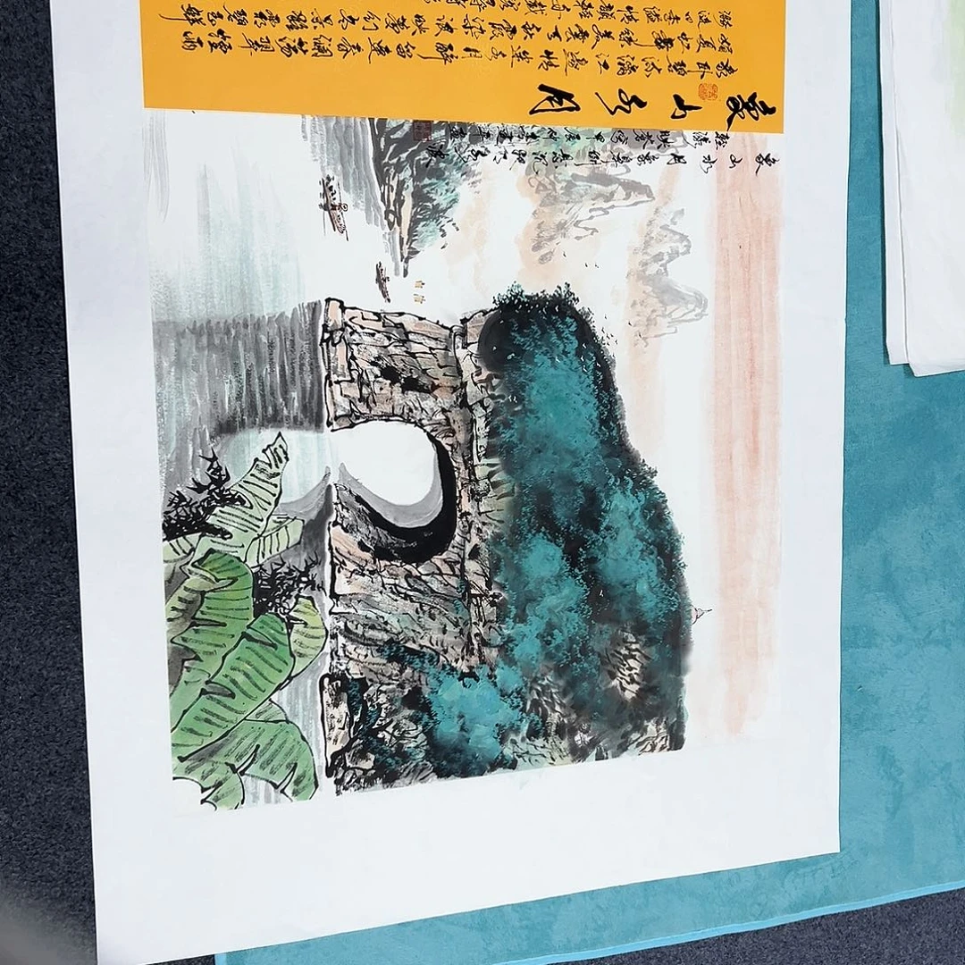 国画手绘国画作品