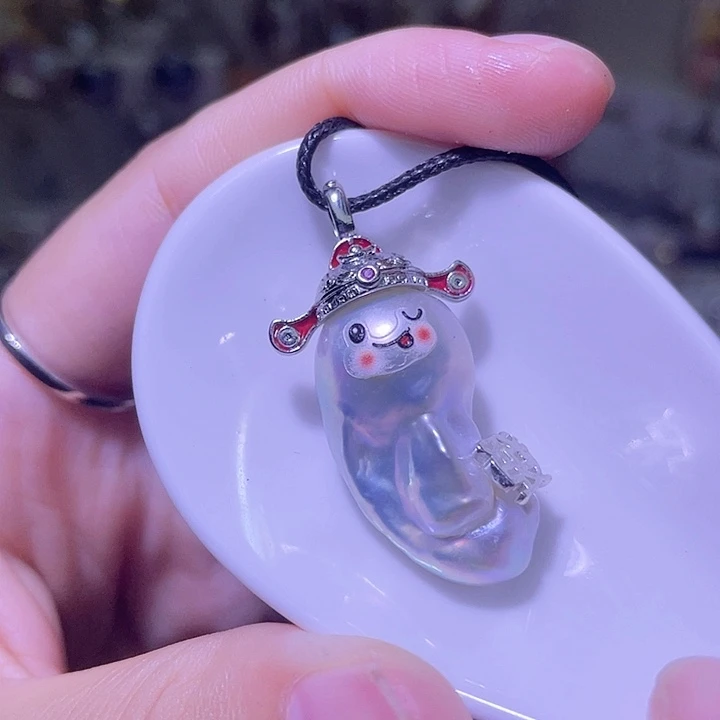 淡水珍珠合金颈饰49