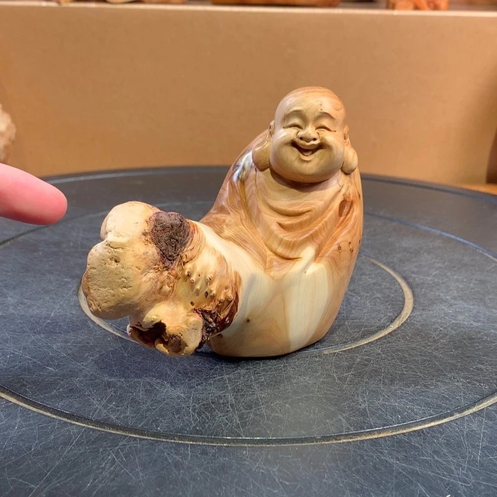 柏木（崖柏）根雕摆件