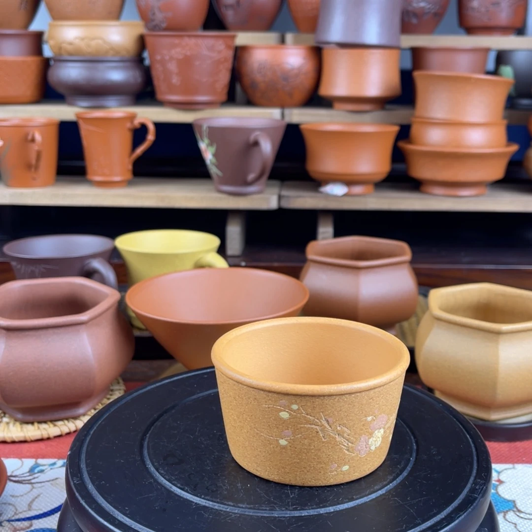 紫砂茶杯宜兴紫砂