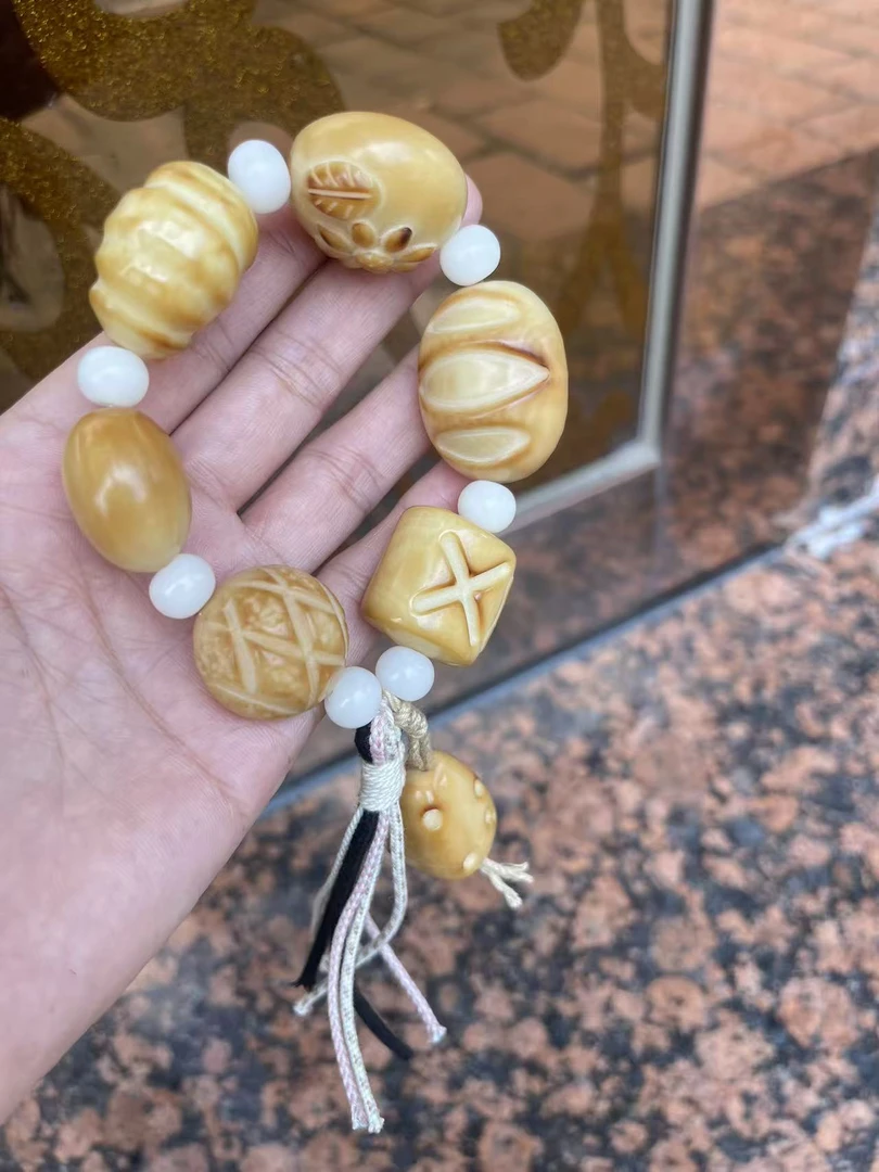 元气早餐象牙果手捻手持手串