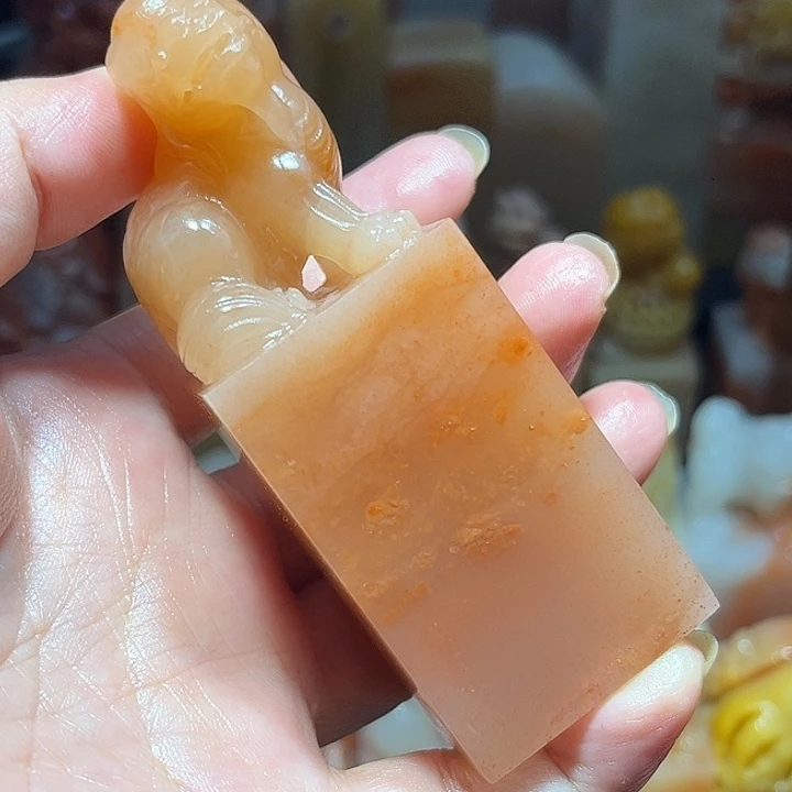 黑***阳老挝石老挝保利石印章