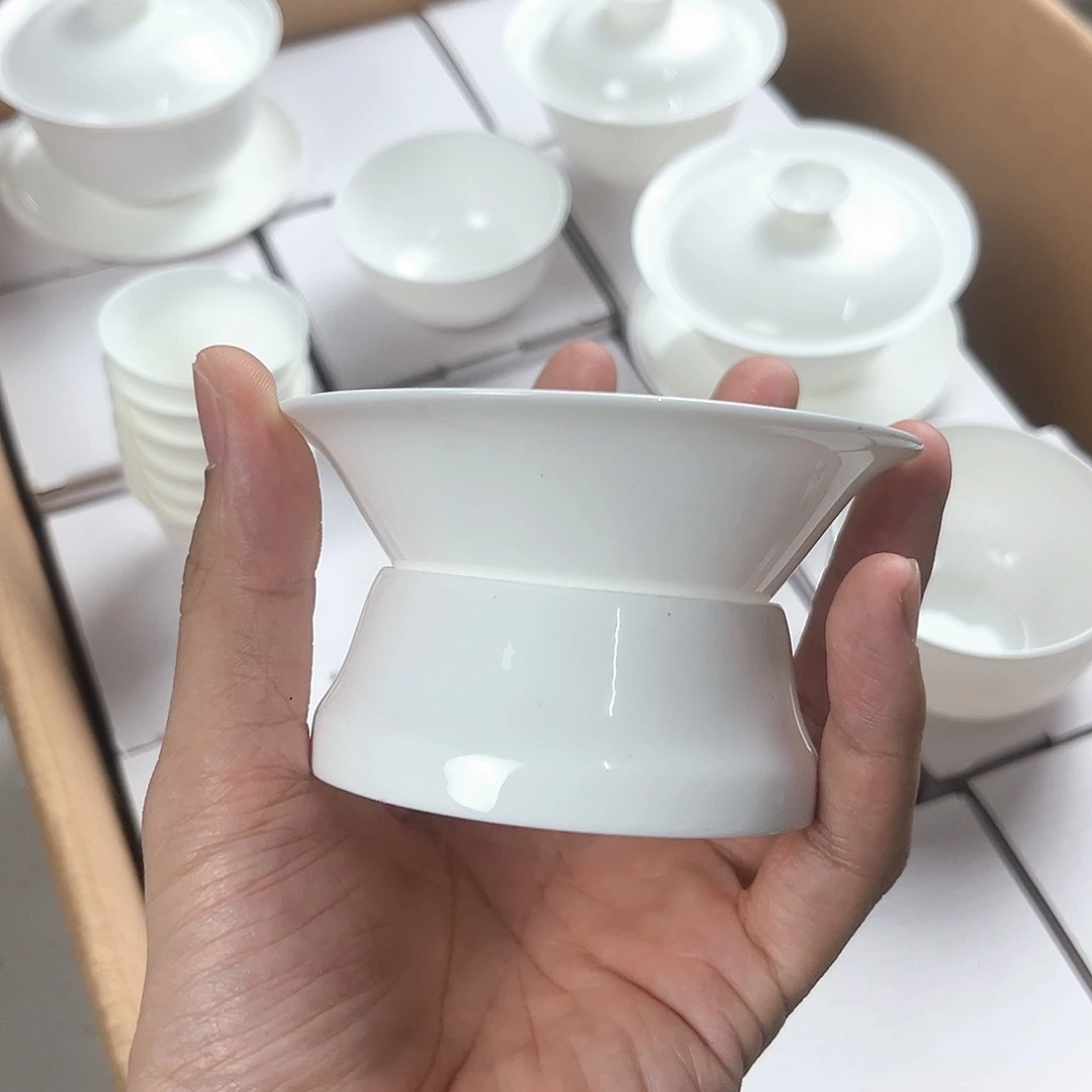 单独一个茶漏骨瓷超薄胎