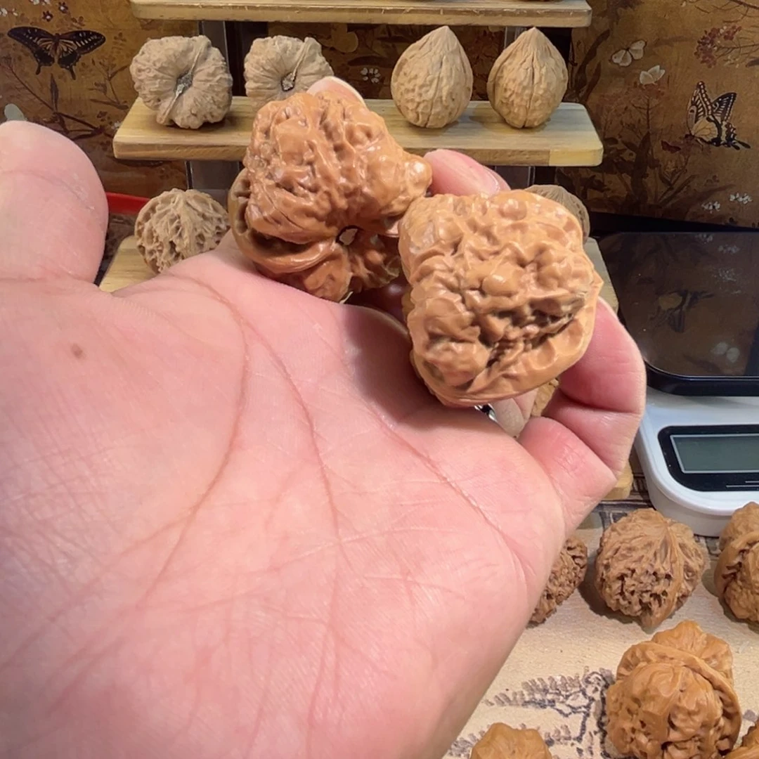 把件文玩核桃蛤蟆头