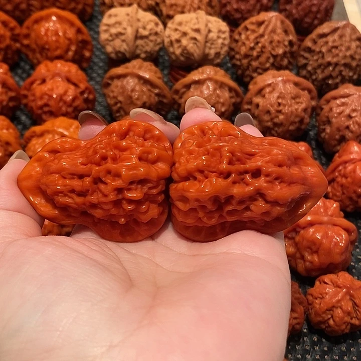 文玩核桃吊坠41官帽葫芦0732