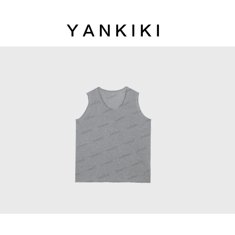 干爽灰色背心  YANKIKI 2025夏季款NEW