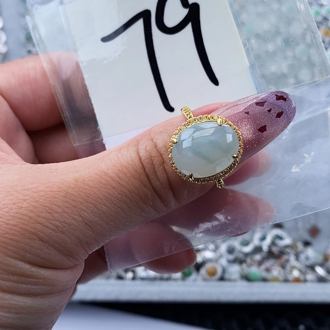 翡翠未镶嵌戒指缅甸