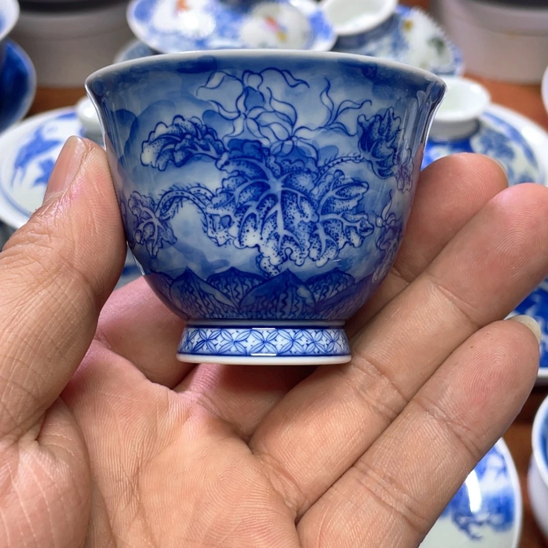 陶月楼 柴窑 四季花卉