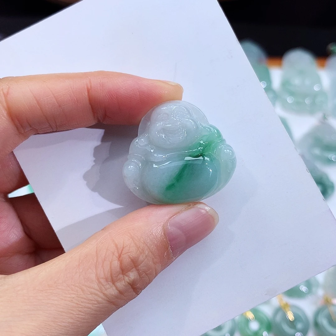 翡翠未镶嵌颈饰翡翠吊坠