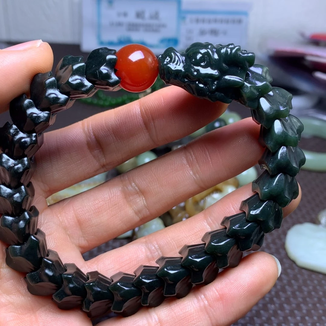 未镶嵌手串和田玉