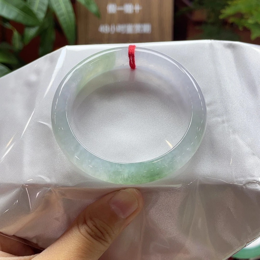晴***紫未镶嵌手镯翡翠链接99