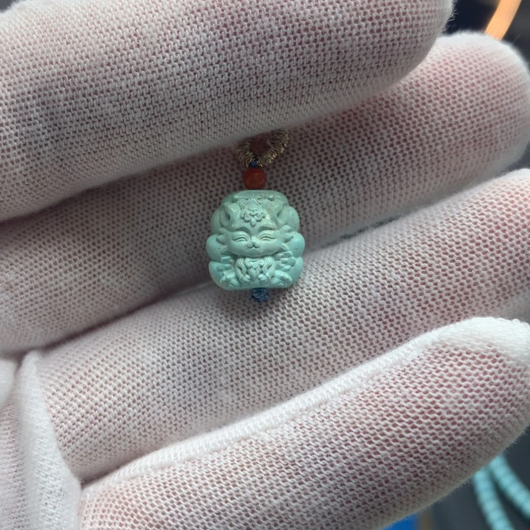 绿松石挂件未镶嵌