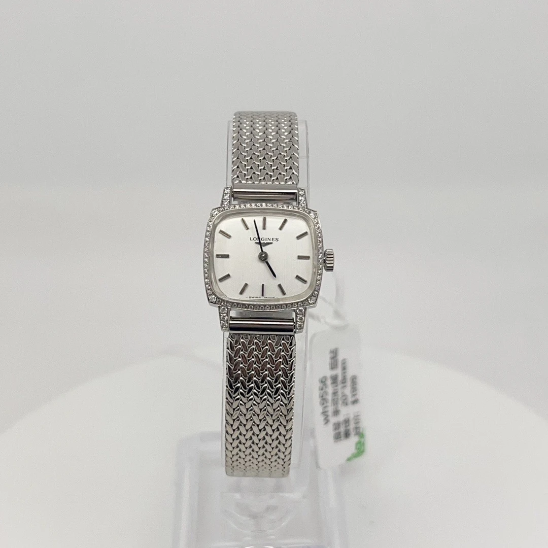 95新 Longines/浪琴 手动机械后钻20*18mm/公价32999/wh9556