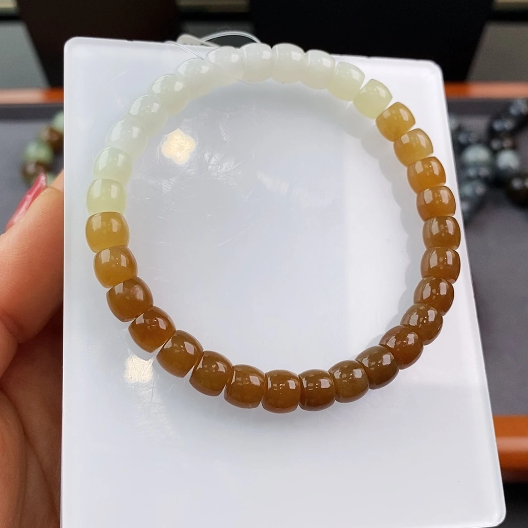 和田玉手链未镶嵌