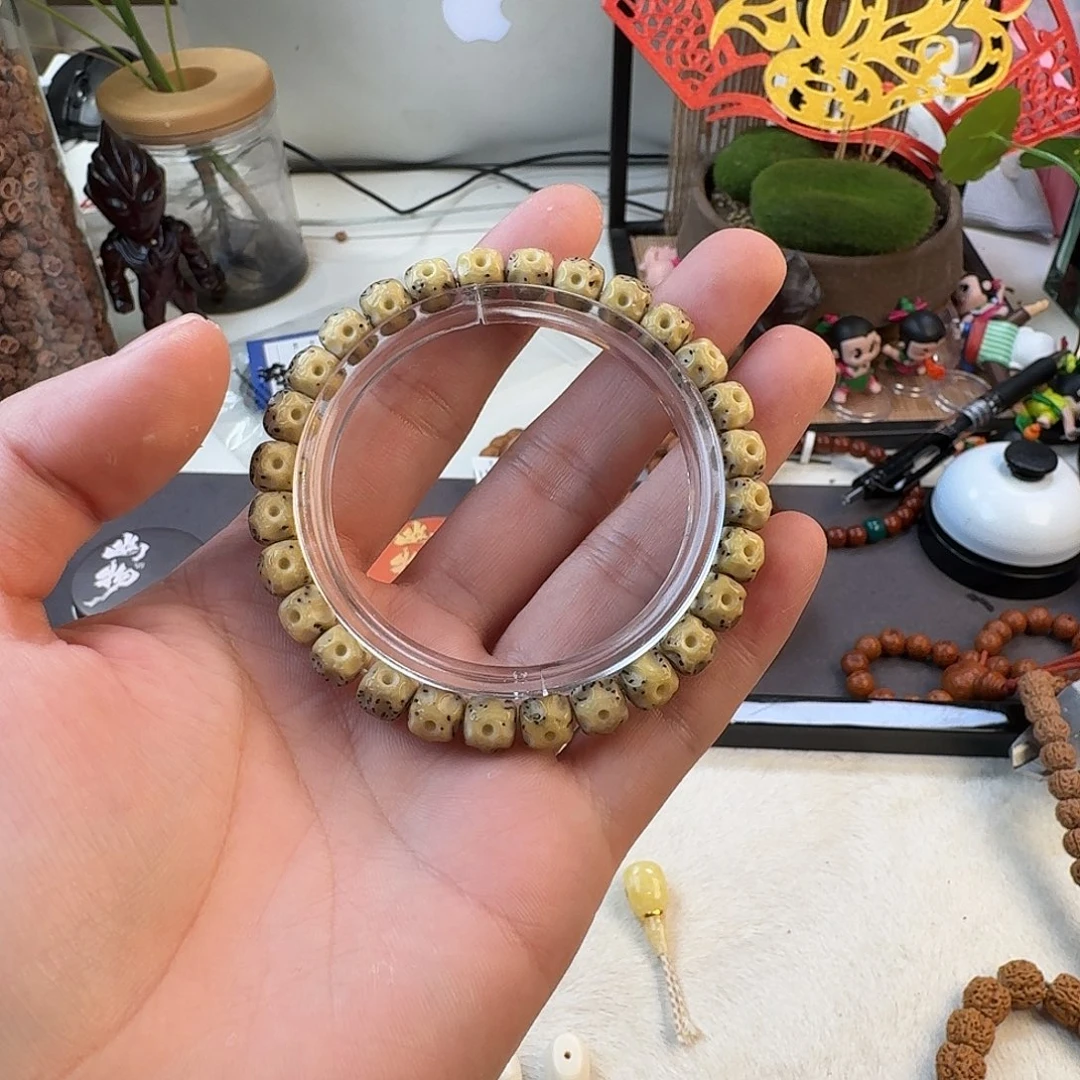 星月菩提吊坠可**乐手工无相单圈