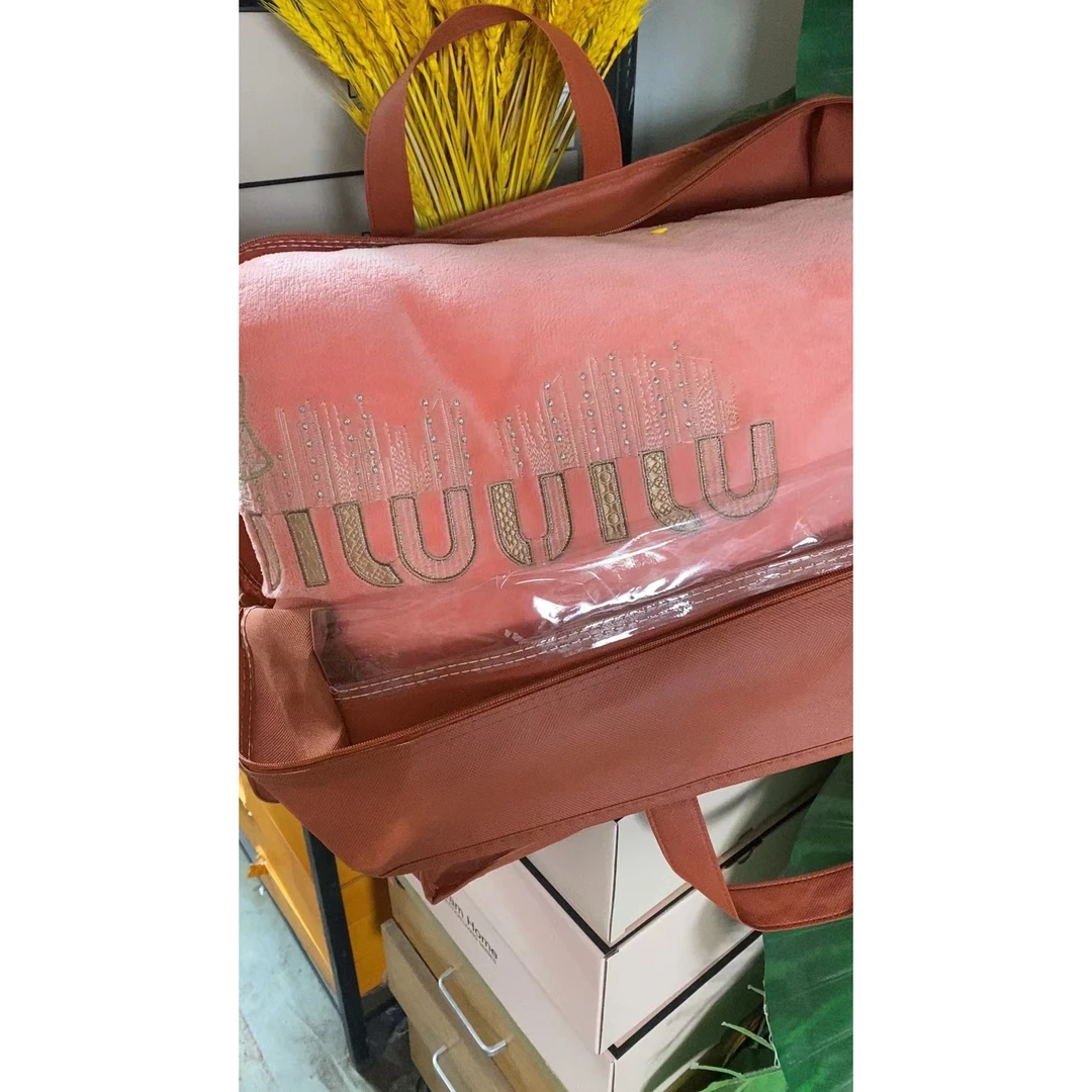 高克重加绒加厚刺绣款绣花牛奶绒四件套MM