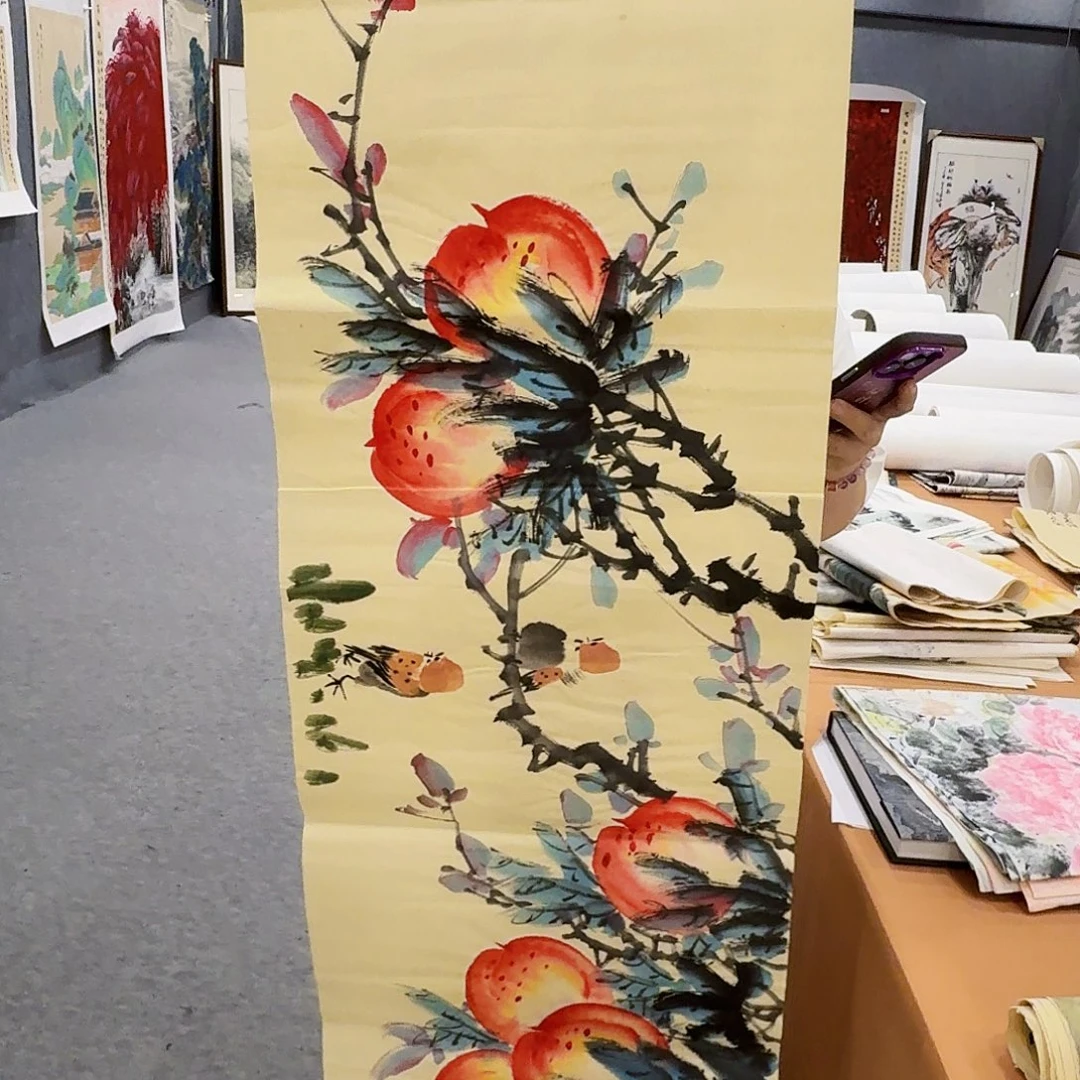 国画事事如意万事如意心想事成