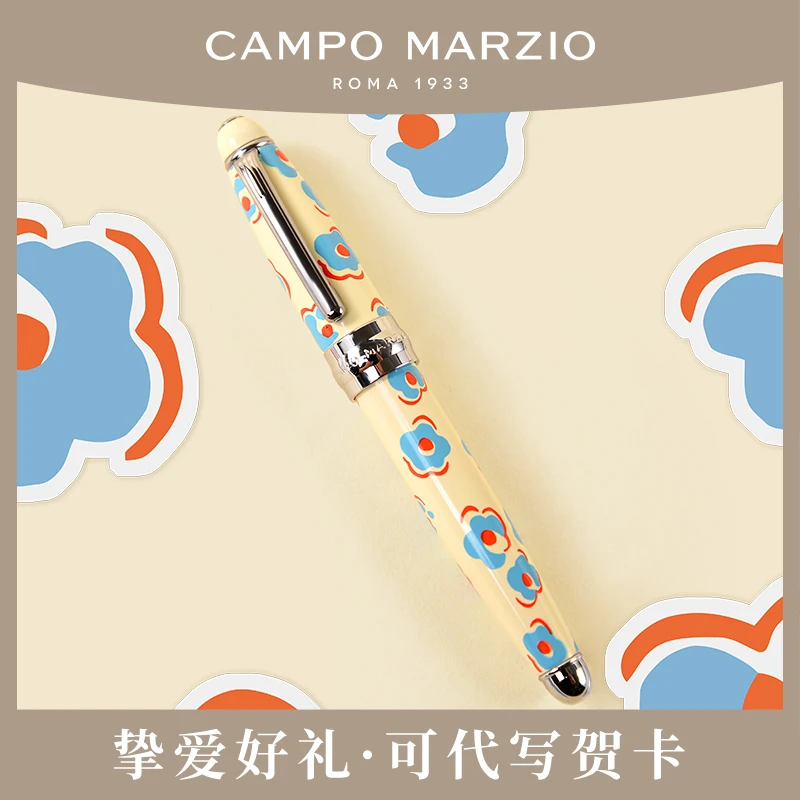 意大利Campo Marzio凯博马尔兹 莫奈花园系列 签字钢笔生日礼物