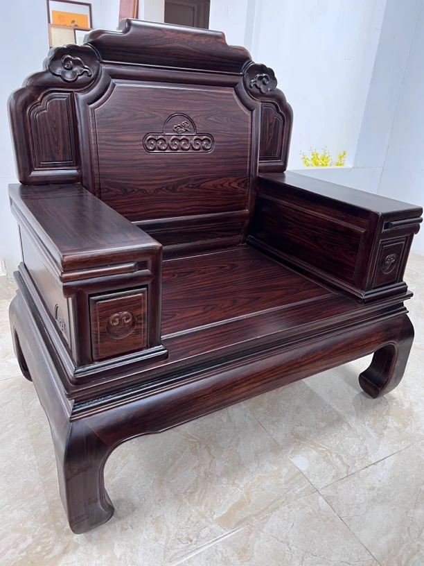 新中式沙发123五件套   木质   客厅  美式复古 家用简约 古典