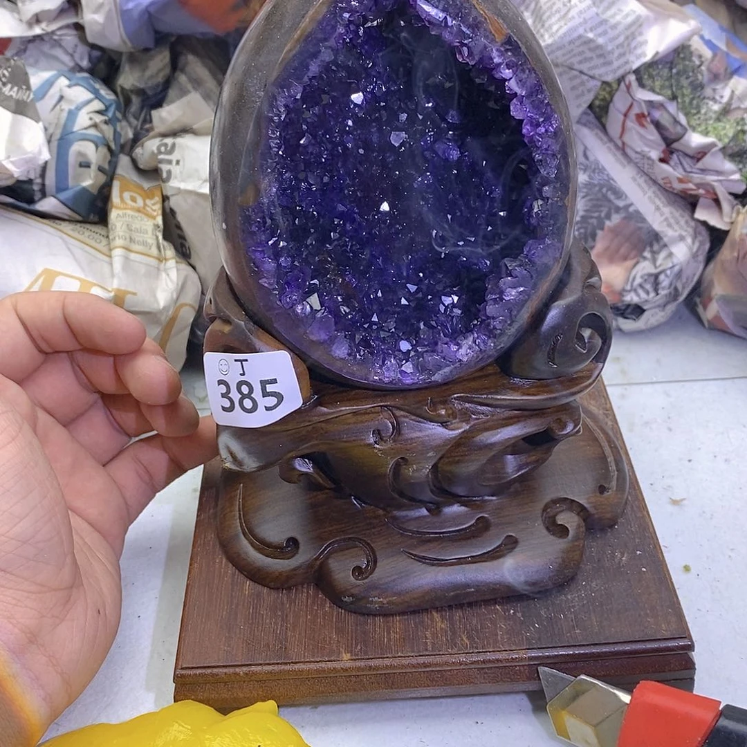 紫晶大型摆件（非配饰）未镶嵌