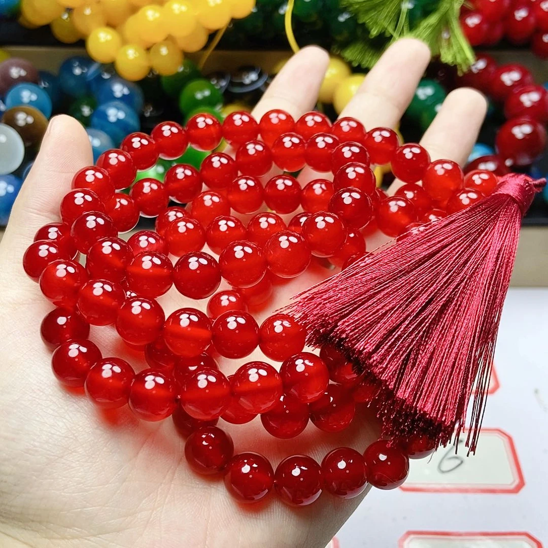 玛瑙/玉髓手链未镶嵌慎*