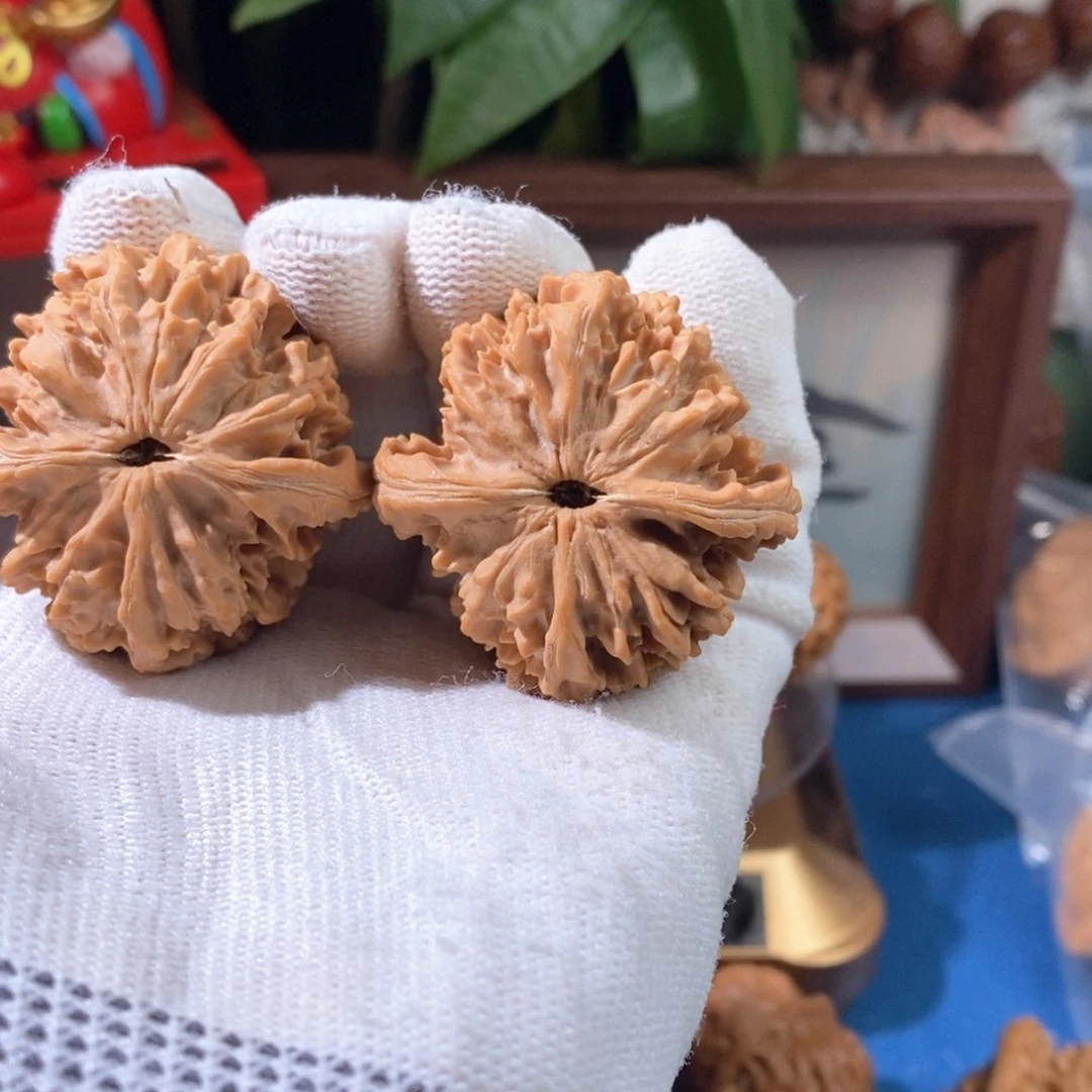 文玩核桃吊坠蓝*颜皇冠