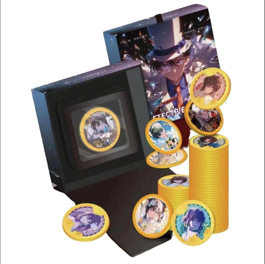 【平拆/许愿】伊伊潮玩 《名侦探柯南》决策币 收藏卡 盲盒（默认待拆）