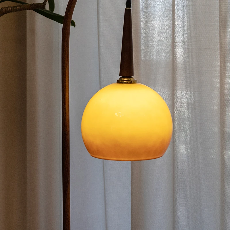 玻璃灯罩复古日落光效玻璃灯罩