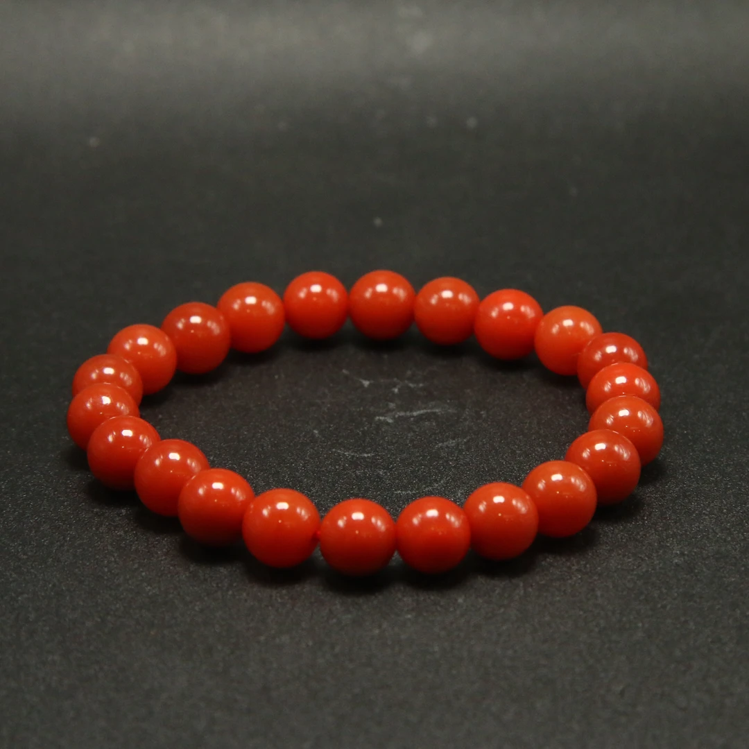 大陷坝原矿南红单圈手串约8.8mm1814-2915