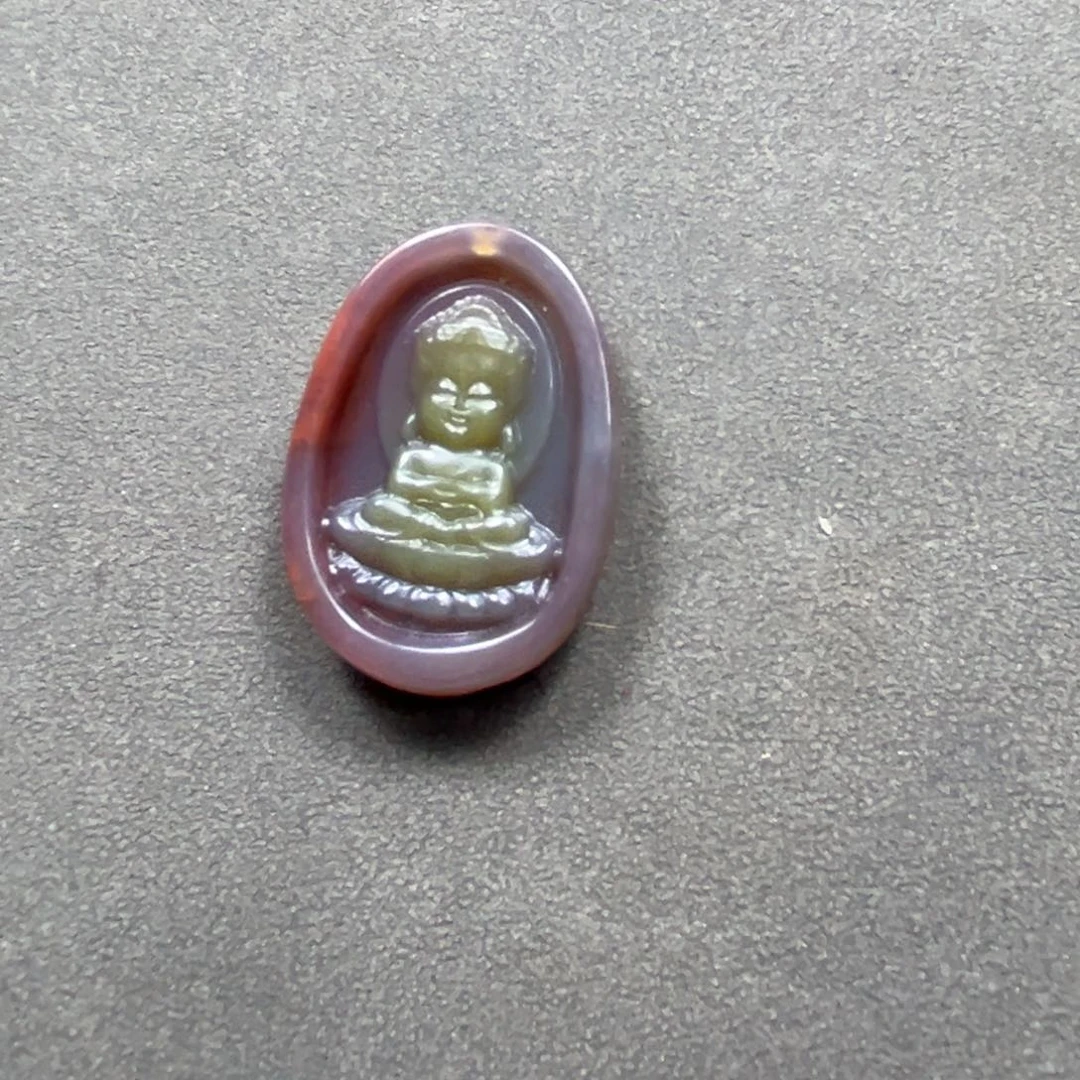 未镶嵌雕刻件玛瑙/玉髓抹**檬雕刻件