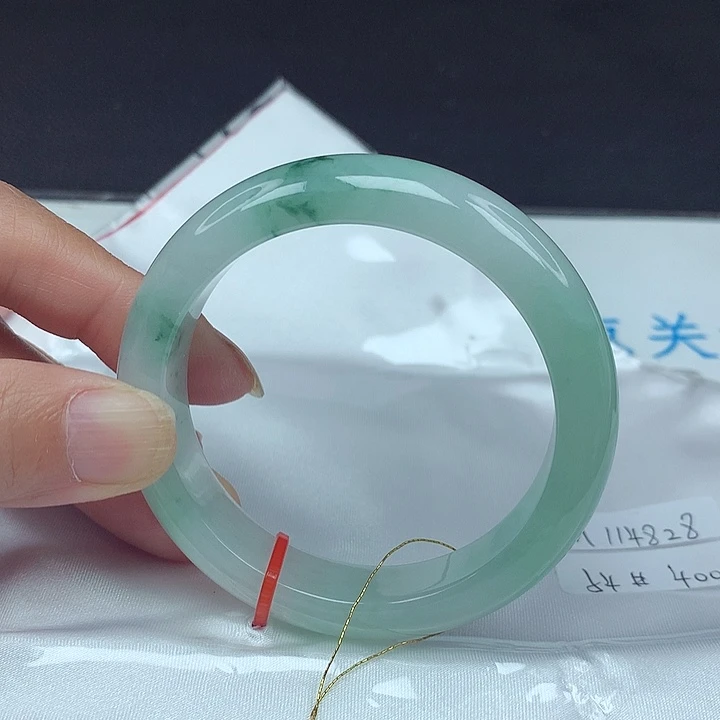 未镶嵌手镯翡翠54圈4828