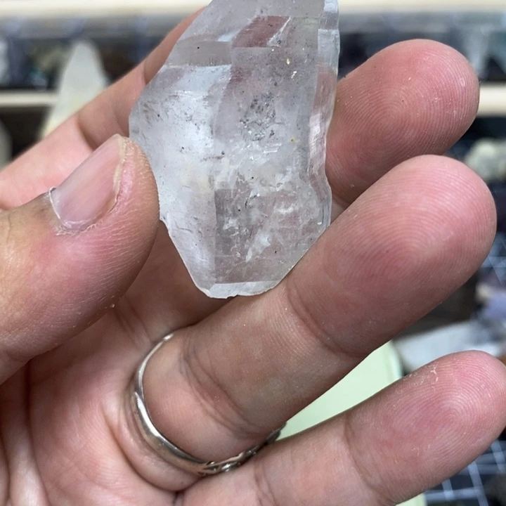 水晶水晶柱未镶嵌